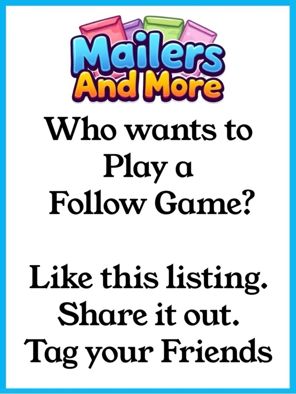 FOLLOW GAME MAKES SALES AND NEW FRIENDS BY FOLLOWING EACH OTHER.